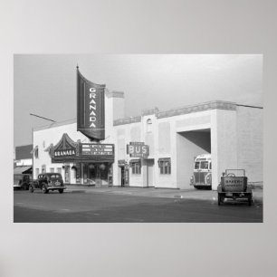 Affiche Lawrence, Kansas, 1938