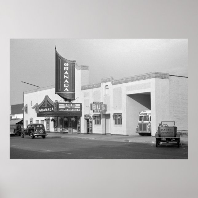 Affiche Lawrence, Kansas, 1938 (Devant)