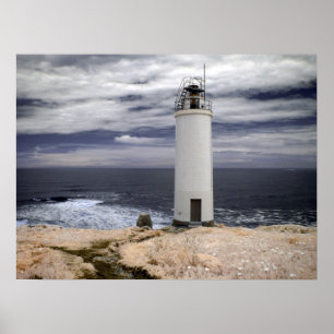 Affiche Laxe Lighthouse Galicia, Spain