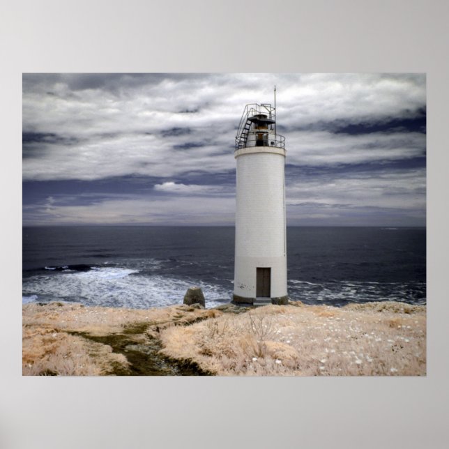 Affiche Laxe Lighthouse | Galicia, Spain (Devant)