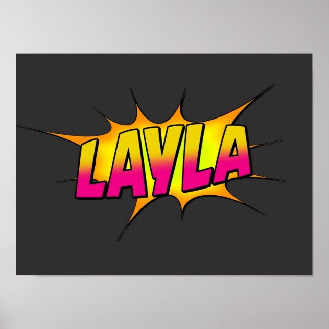 Affiche Layla (Devant)
