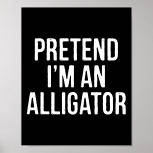 Affiche Lazy Halloween Costume Cadeau Faire semblant d'êtr