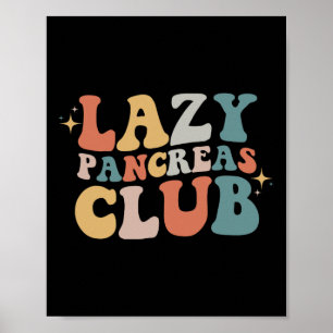 Affiche Lazy Pancreas Club Journée de sensibilisation au d