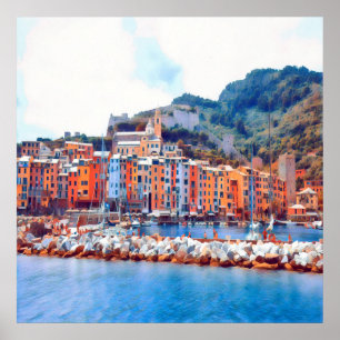 Affiche ldp PORTO VENERE -