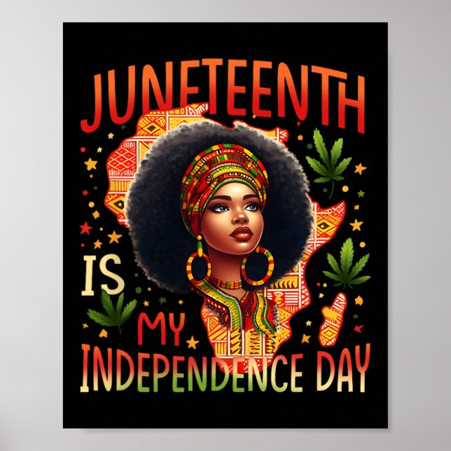 Affiche Le 11° Jour De L'Indépendance Histoire Noire Qu (Devant)