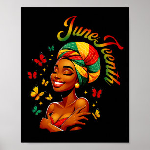 Affiche Le 11° Jour de l'Indépendance Les femmes noires so
