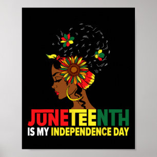 Affiche Le 11 Juillet Est Mon Jour D'Indépendance Pour Les