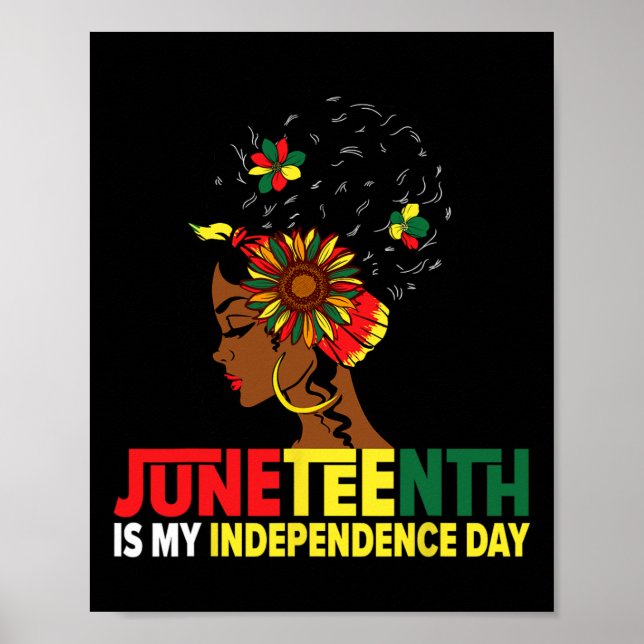 Affiche Le 11 Juillet Est Mon Jour D'Indépendance Pour Les (Devant)