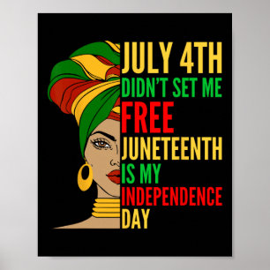 Affiche Le 11 Juillet Ma Fête De L'Indépendance Histoire N