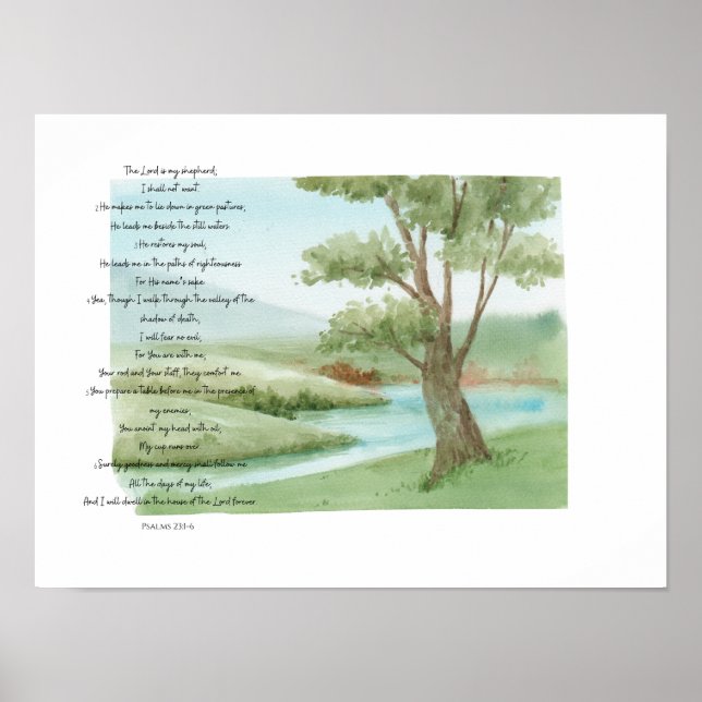 Affiche Le 23ème psaume (Devant)