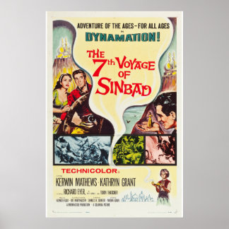 Affiche Le 7ème voyage de Sinbad