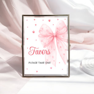 Affiche Le Baby shower de la ceinture rose de Saint-Valent