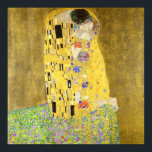 Affiche Le baiser de Gustav Klimt<br><div class="desc">Il s'agit d'une numériquement mise en valeur de l'ancienne peinture de 1913 de l'artiste Art Nouveau Gustav Klimt intitulée "Le baiser"</div>