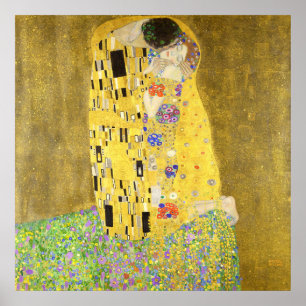 Affiche Le baiser de Gustav Klimt