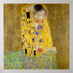 Affiche Le baiser de Gustav Klimt