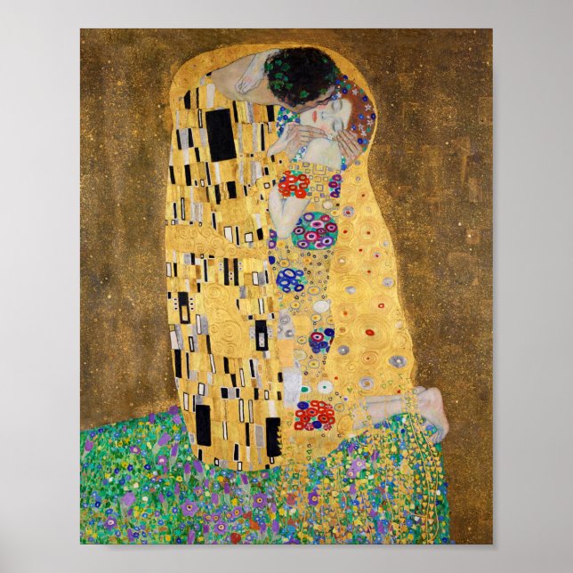 Affiche Le baiser de Gustav Klimt Apron (Devant)