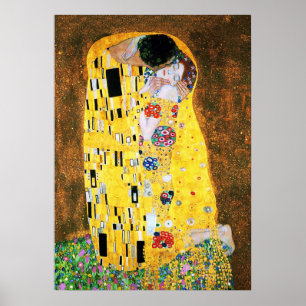 Affiche Le baiser de Gustav Klimt Imprimer
