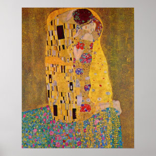 Affiche Le Baiser de Klimt