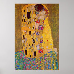 Affiche Le Baiser de Klimt