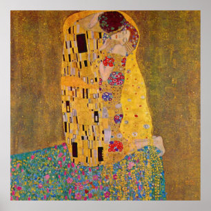 Affiche Le baiser de Klimt
