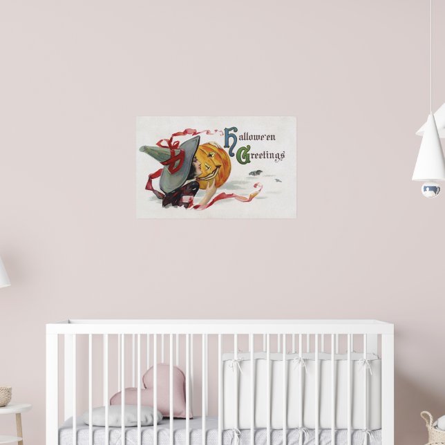 Affiche Le baiser de la sorcière : Jack-o'-lantern à Hallo (Pépinière 2)