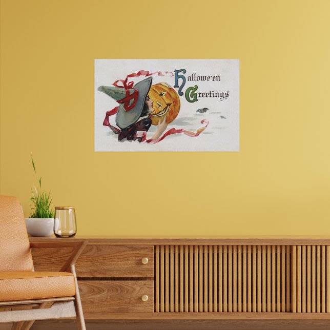 Affiche Le Baiser de la Sorcière : un Citrouille d'Hallowe (Salon 2)