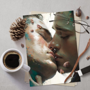 Affiche Le baiser des amoureux