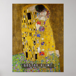 Affiche Le baiser - Gustav Klimt