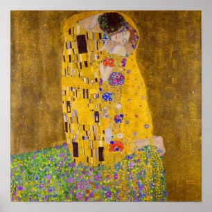 Affiche Le baiser   Gustav Klimt