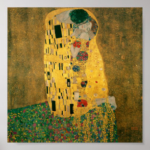 Affiche Le baiser - Gustav Klimt