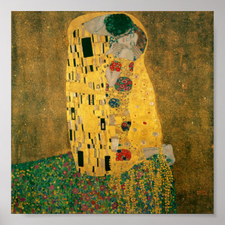 Affiche Le baiser - Gustav Klimt