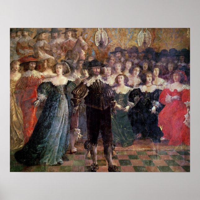 Affiche Le Bal De La Cour (Devant)
