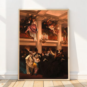 Affiche Le bal de l'opéra, Giraud