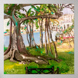 Affiche Le Banyan, FL.