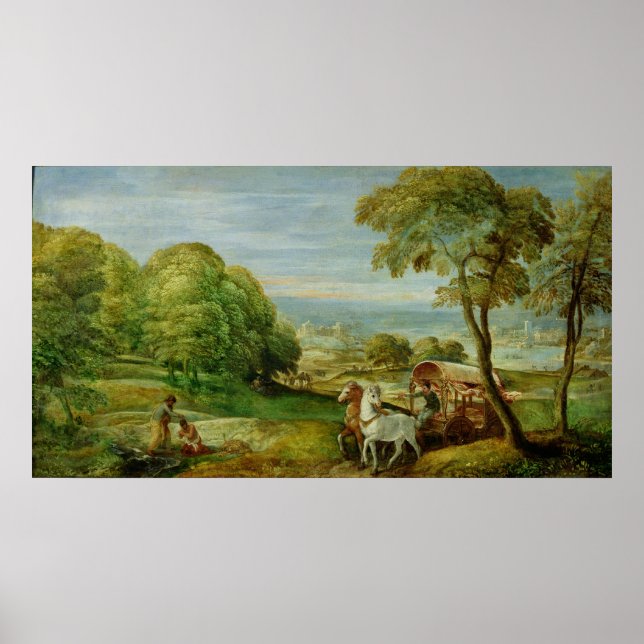 Affiche Le baptême de l'Eunuch éthiopien (Devant)