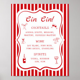 Affiche Le Bar de la Fête de Fiançailles That's Amore