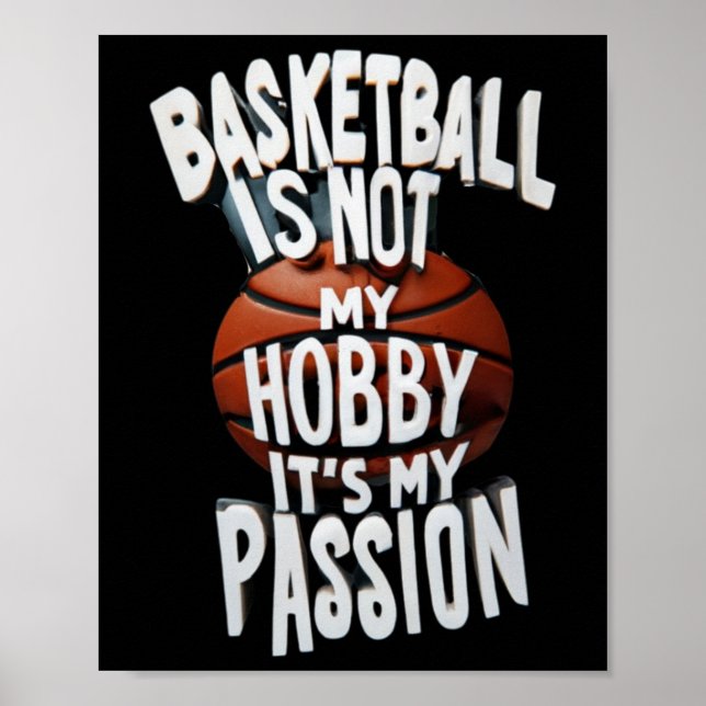 Affiche Le Basket Est Mon Pion (Devant)