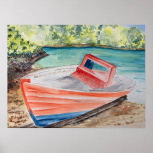 Affiche Le bateau