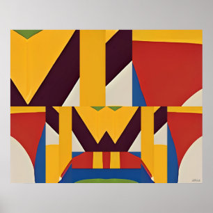 Affiche Le bateau à roues