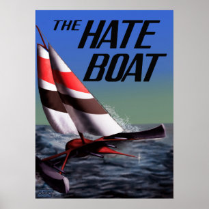 Affiche Le bateau ICS de haine