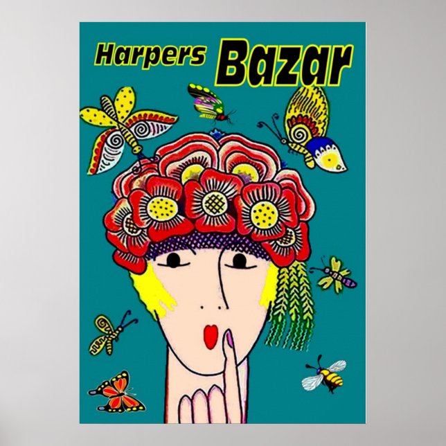 AFFICHE LE BAZAR DE HARPER (Devant)