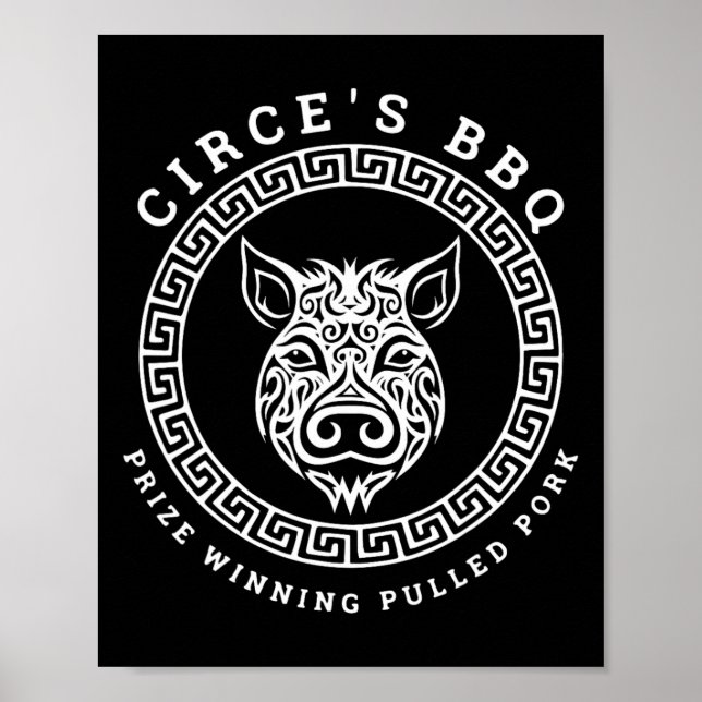 Affiche Le BBQ de Circé Drôle de mythologie grecque  (Devant)