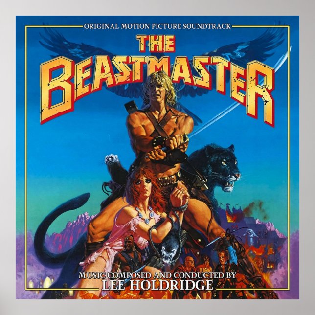 AFFICHE LE BEASTMASTER (Devant)
