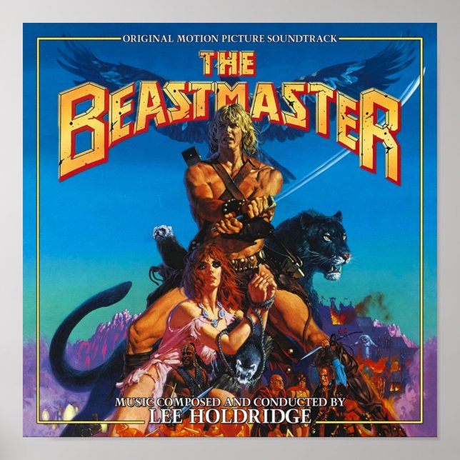 AFFICHE LE BEASTMASTER (Devant)
