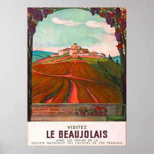 AFFICHE LE BEAUJOLAIS