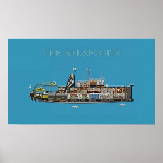 Affiche Le Belafonte (Devant)