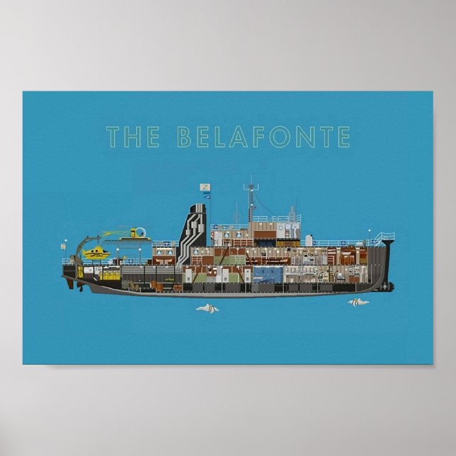 Affiche Le Belafonte (Devant)