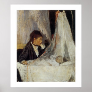 Affiche Le berceau par Berthe Morisot