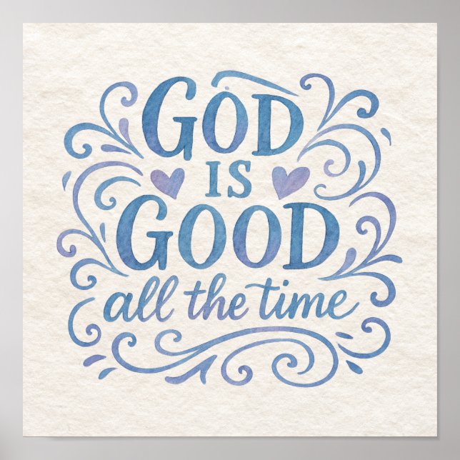 Affiche Le bien Whimsical est une bonne typographie (Devant)