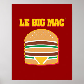 Affiche Le Big Mac
